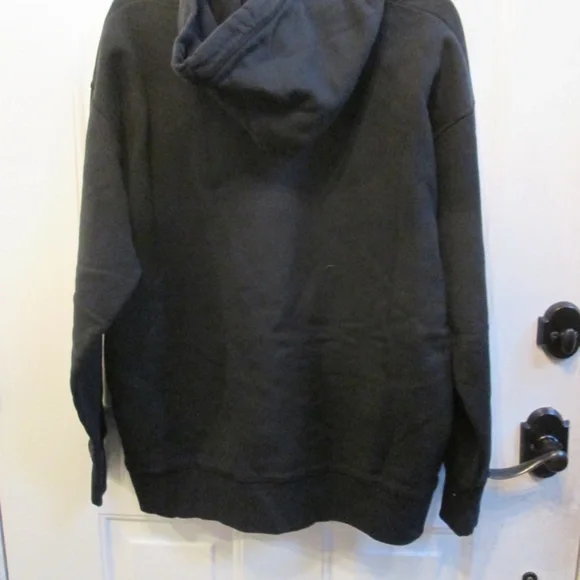 new DSQUARED2 DOMINATE D2 men's black long sleeves hoodie Sz XS